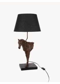 jolipa Lámpara de mesa grande Horse Marrón Ø 36 x Al 70 cm