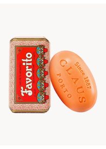 Claus Porto Ręcznie wykonane mydło Favorito Red Poppy (czerwone jagody, zielone liście) 50 g