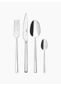 Sambonet Polished Stainless Steel Cutlery Set Rock, in various set sizes Silver High-grade steel 4 personer (s&aelig;t af 16)
