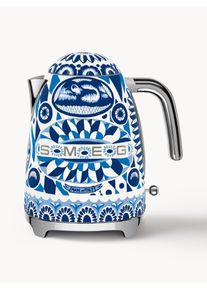 Smeg Hervidor Dolce & Gabbana - Blu Mediterraneo, 1,7 L Azul Acero inoxidable 1,7 L