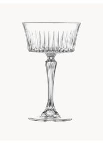 RCR Krystal Champagneglas Timeless, Sæt af 6 Gennemsigtig Krystal, Glas Ø 10 x H 17 cm, 260 ml