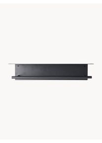 ferm LIVING Toallero de pared Dora Negro Metal An 50 x Al 12 cm