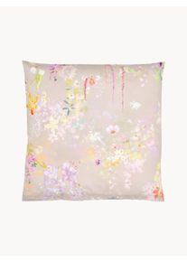 Christian Fischbacher Capa de almofada em cetim Mystic Garden Multicolor L 40 x C 80 cm