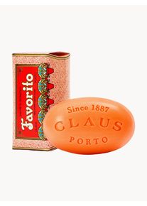 Claus Porto Jabón artesanal Favorito (bayas rojas, rosas, pimienta y pachulí) Naranja An 10 x Al 5 cm