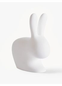 Qeeboo Silla infantil Rabbit Blanco Plástico An 46 x F 27 cm
