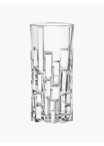 RCR Drinkrinkglas i Kristall Etna, 6st Transparent Kristall, Glas Ø 7 x H 15 cm, 340 ml