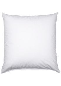 Janine , Kissenbezug &raquo;PIANO 0125 31 80x80&laquo; mit Rei&szlig;verschluss , wei&szlig; , Obermaterial: 100% Baumwolle , B/L: 80 cm x 80 cm