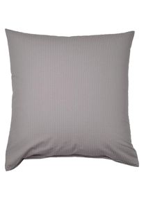 Janine , Kissenbezug &raquo;PIANO 0125 31 80x80&laquo; mit Rei&szlig;verschluss , anthrazit , Obermaterial: 100% Baumwolle , B/L: 80 cm x 80 cm