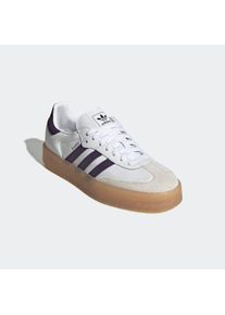 adidas originals, Damen, Sneaker &raquo;SAMBAE&laquo;, Cloud White / Off White / Aurora Plum, 38,5, Cloud White / Off White / Aurora Plum, Der Sambae ist mit 