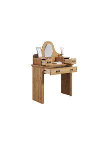 OTTO home , Schminktisch &raquo;Konrad&laquo; aus massiver Kiefer, mit Spiegel und viel Stauraum , natur