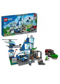 Lego , Konstruktionsspielsteine &raquo;Polizeistation (60316), City&laquo;, bunt, Konstruktionsspielsteine