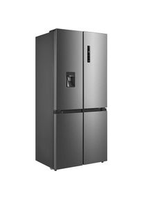 Hanseatic , Multi Door »HCD18983CWDI« 189,8 cm hoch 83,3 cm breit No-Frost Technologie, Wasserspender , edelstahlfarben