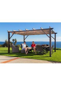 Paragon , Pavillon »Modena 12x20 Espresso« BxTxH: 623x360x239 cm