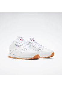 Reebok CLASSIC , Kinder , Sneaker »CLASSIC LEATHER« , weiß-gum , 31 , 31 , Stylischer Sneaker von Reebok CLASSIC mit Schnürung