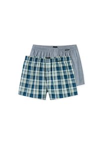 Schiesser, Herren, Weiter Boxer &raquo;Boxershorts Multipacks&laquo; 2er Pack, mit Eingriff, Gummizug, 920-sortiert 9, 9, 920-sortiert 9, Herrenboxershorts im 