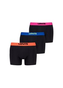 Levi's Levi's , Jungen,Damen , Boxer 3er-Pack, mit kontrastfarbenem Logobund, Geschenkbox , Mixed Colors , L , L , Unterhose von Levi's