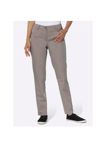 COSMA, Damen, Bequeme Jeans 1 Stk., taupe, Kurzgr&ouml;&szlig;en, 22 -Kurzgr&ouml;&szlig;en, taupe, Baumwoll-Qualit&auml;t