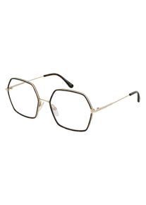Tom Ford FT5615-B okulary unisex | Oprawka: Pełnoramkowe, Kwadratowe, Havana