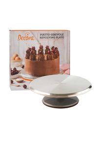 DECORA 9276005 Base Giratorta In Alluminio &Oslash; 31 X 9,5 H Cm