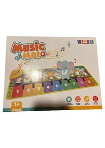 WEARXI Puzzlematte Kinder Spielmatte Musik Klavier Spielteppich Mehrfarbig