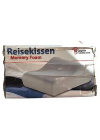 NEWGEN MEDICALS Nackenkissen Reisekissen Memory Foam Grau Polyester Casual