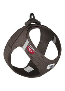 Curli Vest Harness Clasp Air-Mesh - Brown (L)