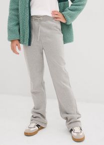 bonprix Pantalón de chándal de algodón orgánico puro (2 unidades), negro, 140/146