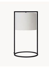 Atmooz by Charrell Lámpara de mesa de lino Moyo Negro Ø 32 x Al 60 cm