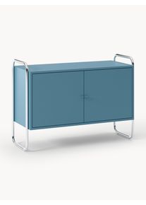 Aparador de metal Maven Azul Metal An 110 x Al 79 cm | Westwing Collection