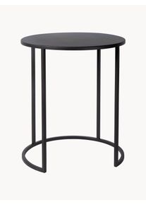 Atmooz by Charrell Mesa auxiliar redonda Vibor Negro Ø 40 x Al 49 cm