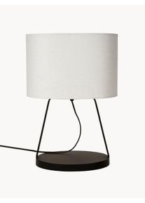 Atmooz by Charrell Lámpara de mesa de lino Lee Negro An 30 x Al 43 cm