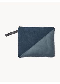 VINGA Toalha de secagem ativa RPET Azul L 70 x C 140 cm