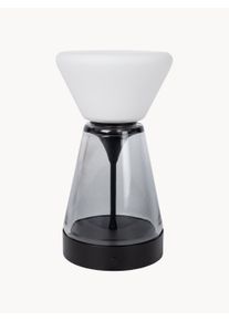 Atmooz by Charrell Lámpara de mesa Kanab Negro, Blanco An 10 x Al 18 cm