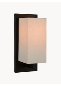 Atmooz by Charrell Kinkiet z lnu Tommaso Beżowy, Czarny S 18 x W 35 cm