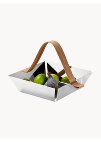 Philippi Misa na owoce A Tavola Srebrny &Oslash; 24 x W 7 cm