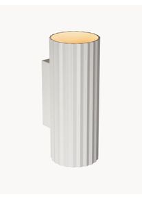 Atmooz by Charrell Kinkiet Ribble Biały Metal S 7 x W 18 cm