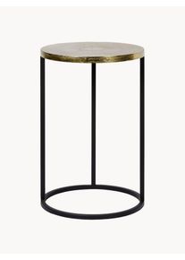 Atmooz by Charrell Mesa auxiliar redonda Fitz Negro Ø 35 x Al 55 cm