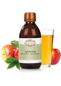 Apfelessig mit Grüntee und Kräutern Essenz