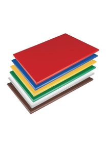 Juego de 6 tablas de corte de baja densidad de 60x45x2cm Hygiplas HC880