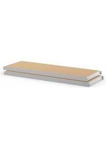 eurokraft basic Legbord van spaanplaat, VE = 2 stuks, diepte 486 mm, breedte 1436 mm