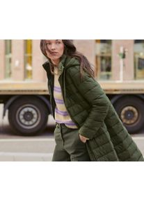 Tchibo - Płaszcz pikowany z kapturem - dla pań - rozmiar 48 - kolor: zielony