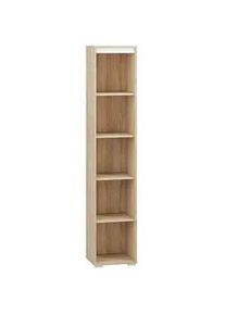 Feldmann-Wohnen Regal Avo Sonoma Eiche 40 / 34 / 200cm , Braun , Holz , Rechteckig , 40x200x34 cm , Wohnzimmer, Regale, Bücherregale