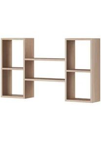 Feldmann-Wohnen Wandregal Trio Eiche Sonoma 102 / 18 / 60cm , Holz , Rechteckig , 102x60x18 cm , Wohnzimmer, Regale, Wandregale