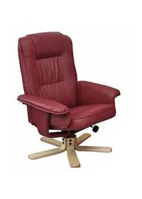 MCW Relaxsessel Bordeaux , Textil , 80x100x70 cm , Wohnzimmer, Sessel, Relaxsessel