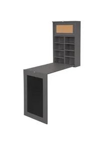 Ml-Design Wandtisch , Grau , Holzwerkstoff , 50x155x92 cm , Esszimmer, Esstische