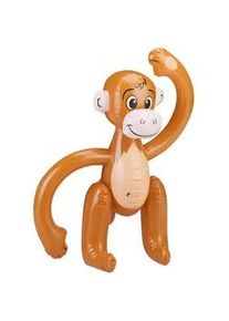 Relaxdays Affe aufblasbar , Kunststoff , 40x58x40 cm , Freizeit & Co, Pools & Wasserspaß, Wasserspaß