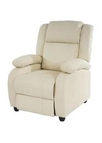 MCW Relaxsessel Beige , Textil , 84x102x93 cm , Wohnzimmer, Sessel, Relaxsessel