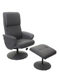 MCW Relaxsessel Grau , Textil , 75x114x125 cm , Wohnzimmer, Sessel, Relaxsessel