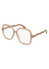 Chloé CH0091OA okulary dámské | Oprawka: Pełnoramkowe, Kwadratowe, Beżowy