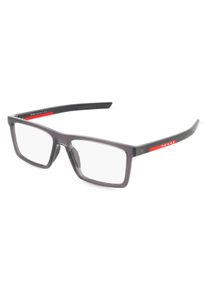 Prada Linea Rossa PS02QV okulary męskie | Oprawka: Pełnoramkowe, Prostokątne, Szary